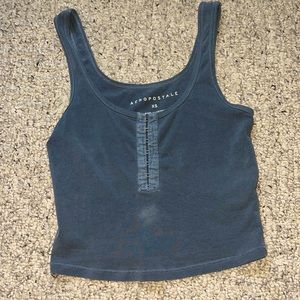 Aeropostale blue crop top. XS
